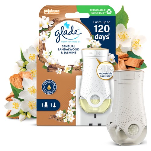 Glade Scented Oil Holder Sandalwood & Jasmine