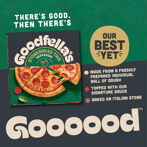 Goodfella's Stonebaked Thin Pepperoni