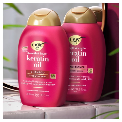 OGX Anti-Breakage+ Keratin Oil pH Balanced Conditioner