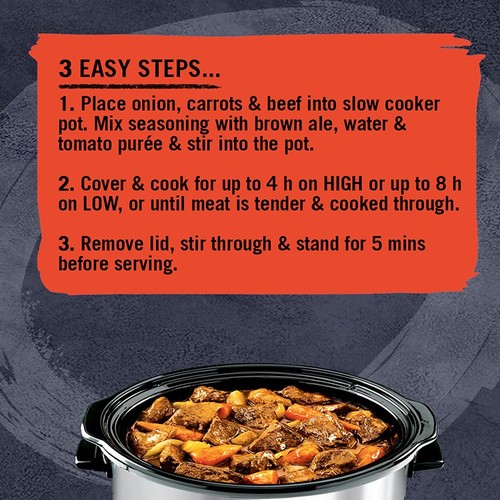Schwartz Beef Ale Slow Cook Recipe Mix Ocado