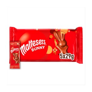Maltesers Milk Chocolate Bunny Multipack   5 x 29g