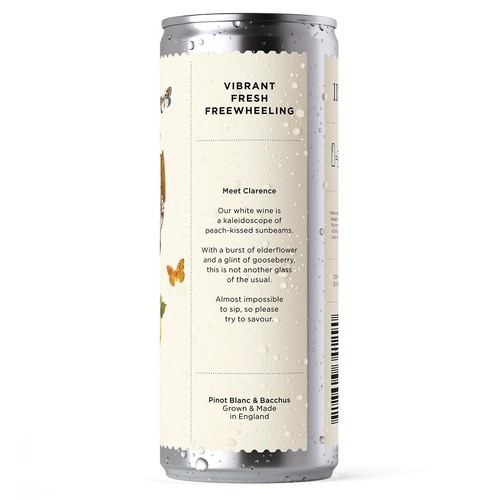 The Uncommon English White Wine Can
