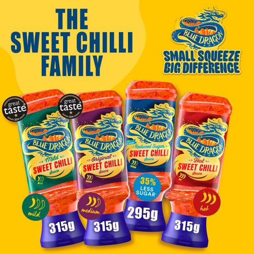 Blue Dragon Hot Thai Sweet Chilli Sauce