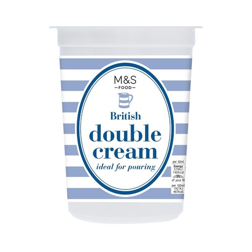 M&S British Double Cream