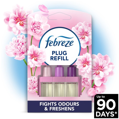Febreze 3Volution Air Freshener Plug In Refill Blossom & Breeze