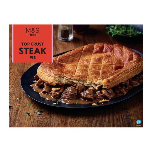 M&S Steak Top Crust Pie
