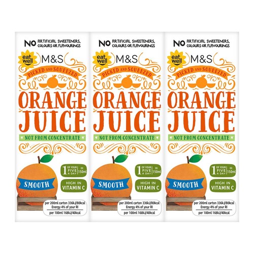 M&S Smooth Orange Juice