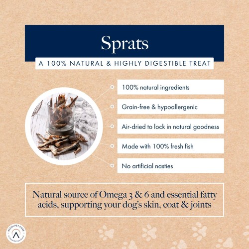 Hollings Sprats Dogs Treats Tub