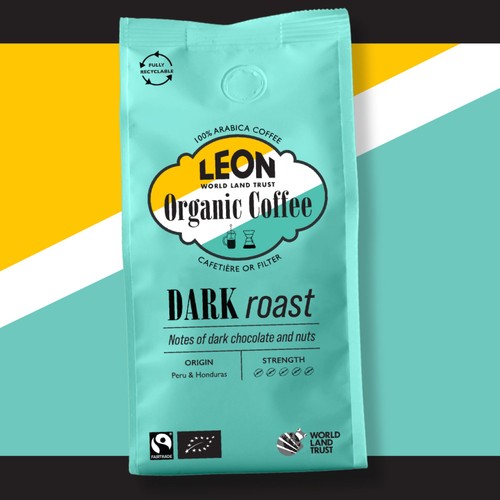 LEON Dark Roast Ground Coffee