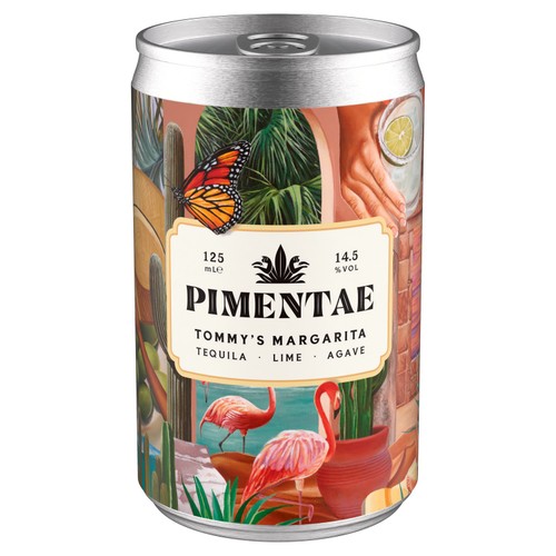 Pimentae Tommy's Tequila Margarita Cocktail