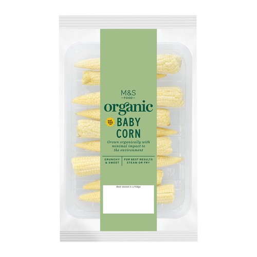 M&S Organic Baby Corn