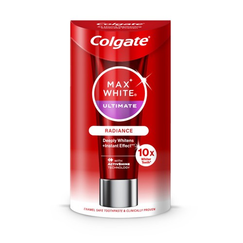 Colgate Max White Ultimate Radiance At Home Teeth Whitening Toothpaste