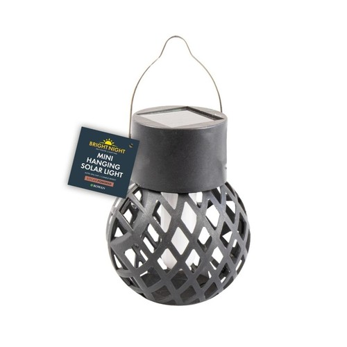 Bright Light Mini Hanging Solar Light Candle Effect