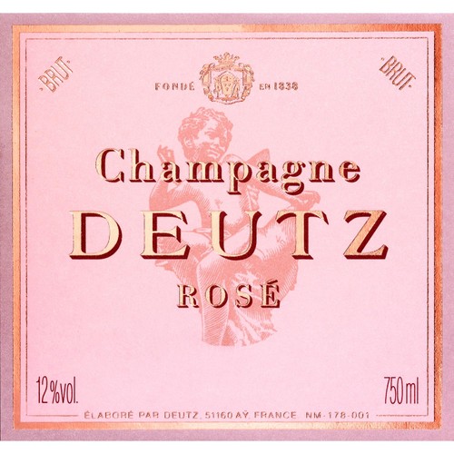 Deutz Brut Rose Champagne with Gift Box