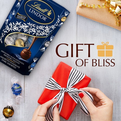 Lindt Lindor Dark Assorted Chocolate Truffles Box