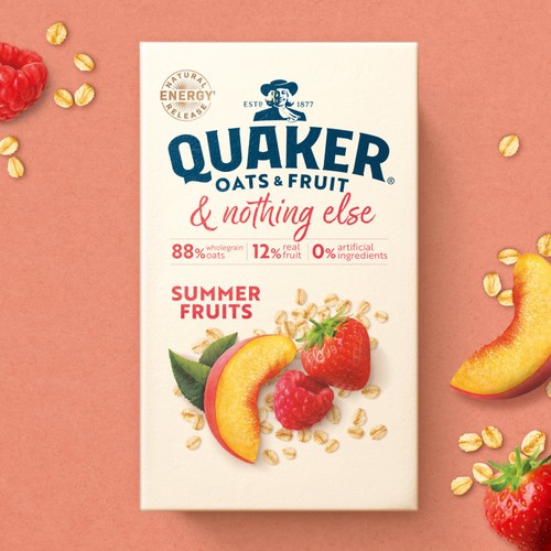 Quaker Oats Summer Berries Sachets