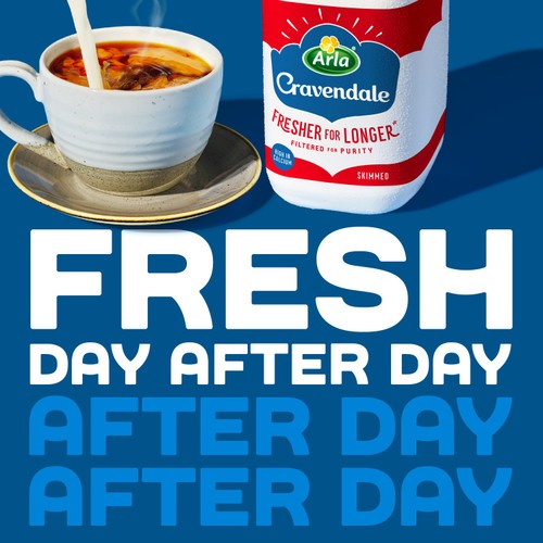 Cravendale Filtered Fresh Skimmed Milk Fresher for Longer