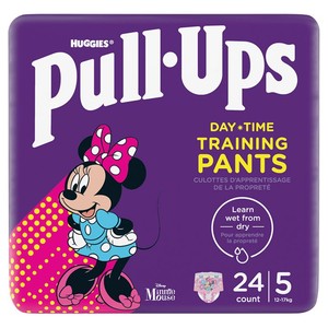 Huggies Pull-Ups Unisex Day Time Training Nappy Pants, Size 5