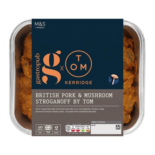 M&S Gastropub Pork & Mushroom Stroganoff by Tom