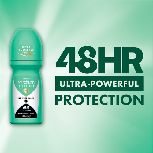 Mitchum Women Invisible Clear Fresh Roll On
