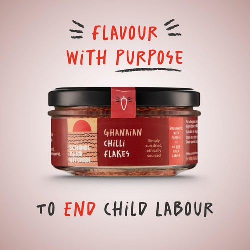 School Yard Kitchen Ghanaian Chilli Flakes