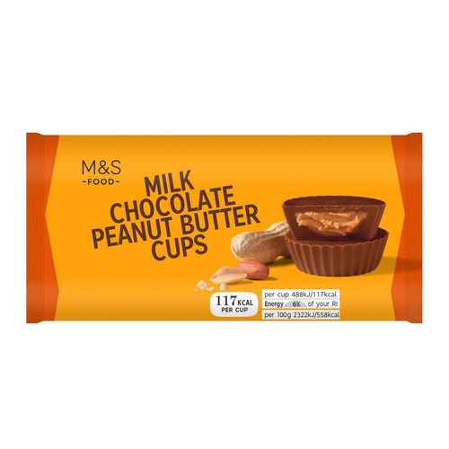 M&S Milk Chocolate Peanut Butter Cups