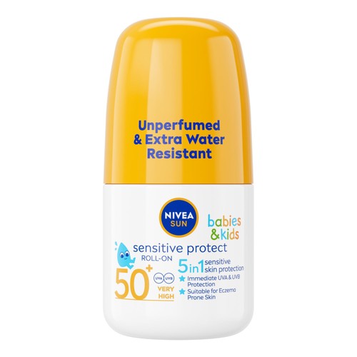 NIVEA SUN Kids Sensitive Protect SPF 50+ Sun Lotion Roll On