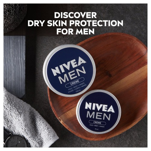 NIVEA MEN Creme Moisturiser Cream for Face Body & Hands