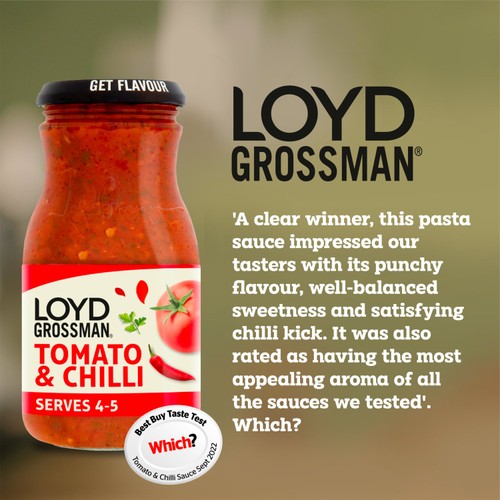 Loyd Grossman Tomato & Chilli Pasta Sauce