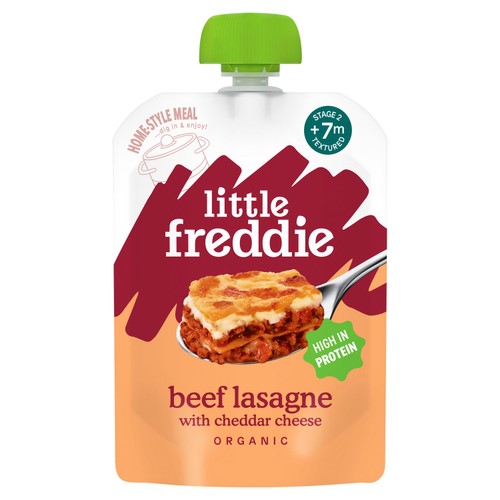 Little Freddie Beef Lasagne with Cheese Baby Food Pouch 7+ Months