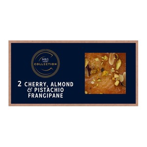 M&S 2 Cherry Almond & Pistachio Frangipane