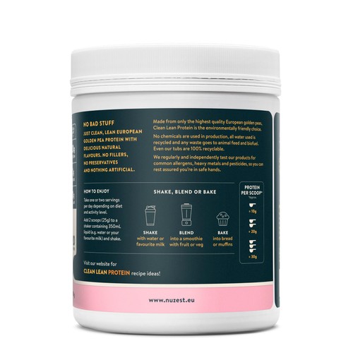 Nuzest Wild Strawberry Clean Lean Protein Powder 