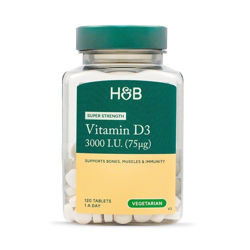 Holland & Barrett Vitamin D 3000 I.U. 75ug 