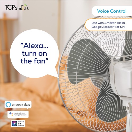 TCP Smart Plug, Timer, App, Voice, For Security & Lights