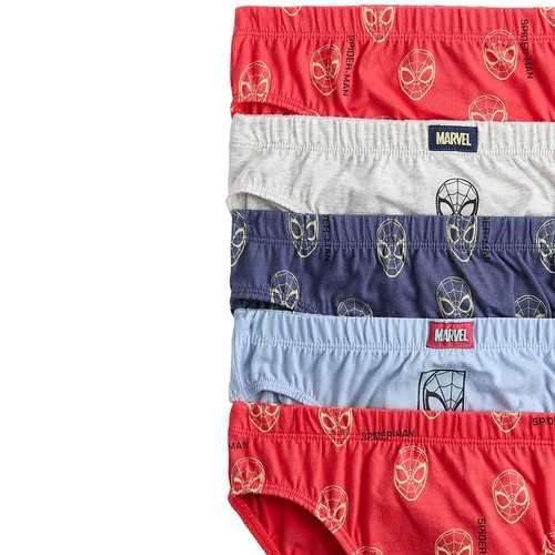 M&S Spiderman Briefs, 2-3 Years, Red Mix