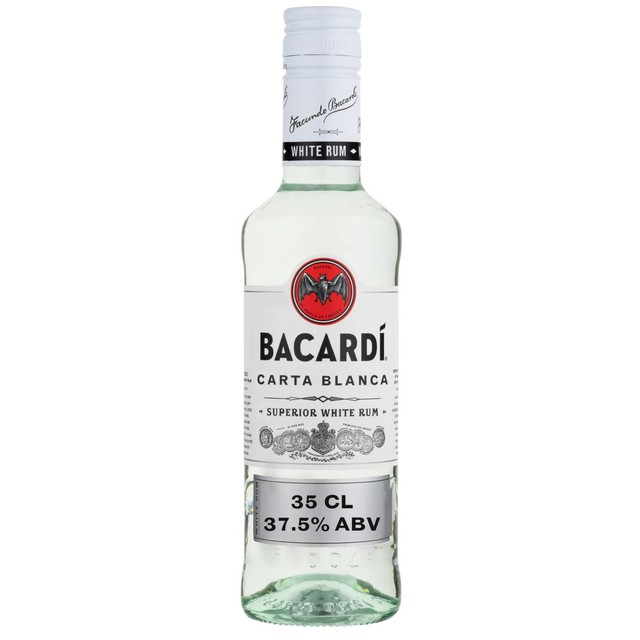 Bacardi Carta Blanca Superior White Rum 35cl
