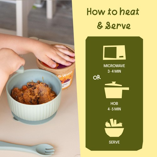 Lune & Wild Handmade Cottage Pie Toddler Meal 1-4 years
