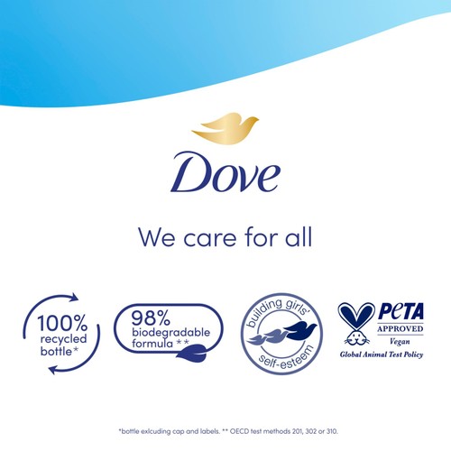 Dove Gentle Scrub Advanced Care Body Wash Shower Gel Exfoliating Minerals