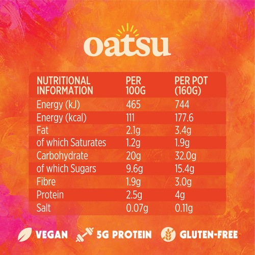 Oatsu Overnight Oats Mango Passionfruit