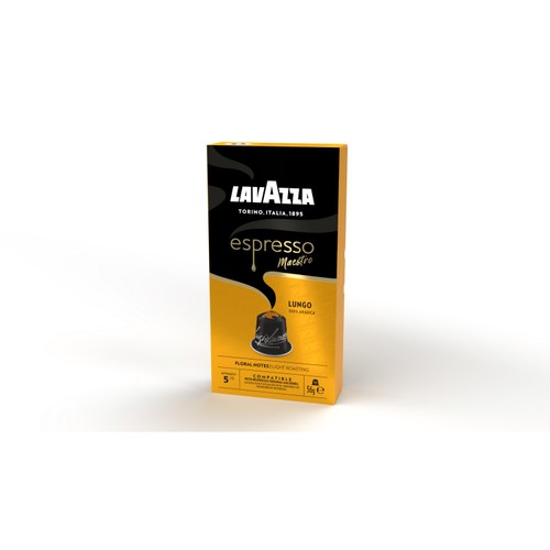 Lavazza Espresso Lungo Aluminium Nespresso Compatible Capsules
