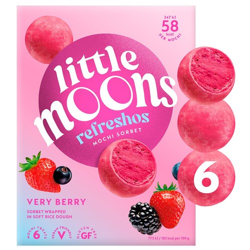 Little Moons Refresho Very Berry Mochi Sorbet