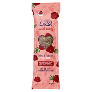 Burgess Excel Forage  & Feast Hay Bar with Rose - 60g