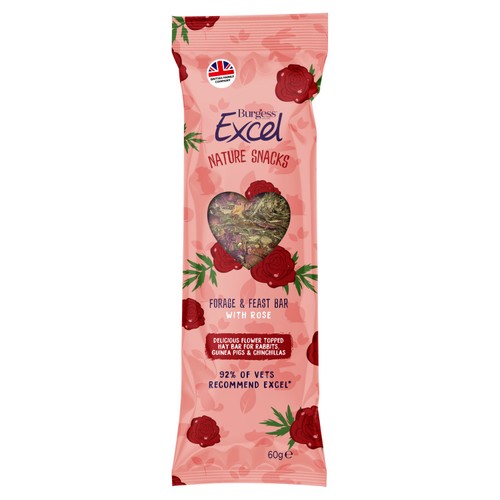 Burgess Excel Forage &  Feast Bar Rose
