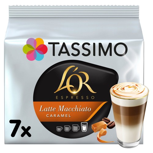 Tassimo L'OR Caramel Latte Macchiato Coffee Pods