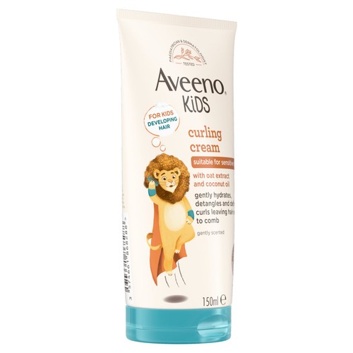 Aveeno Kids Curling Cream with Oat Extract & Coconut Oil