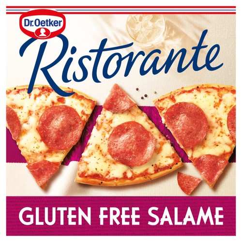 Dr. Oetker Ristorante Gluten Free Salame Pizza 