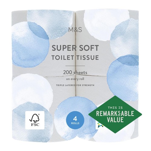 M&S Soft Toilet Tissue