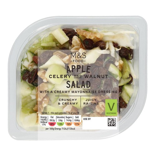 M&S Apple, Celery & Walnut Salad