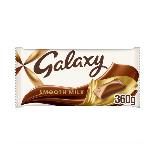 Galaxy Smooth Milk Chocolate Gift Large Sharing Block Bar 