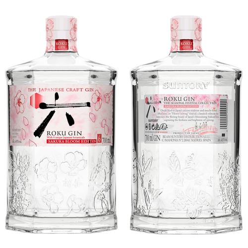 Roku Japanese Craft Gin - Sakura Bloom Edition
